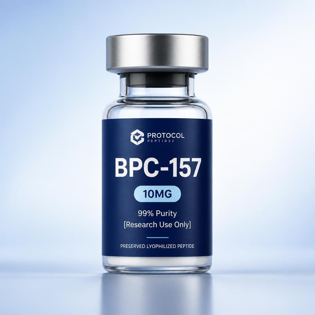 BPC-157 research peptide vial